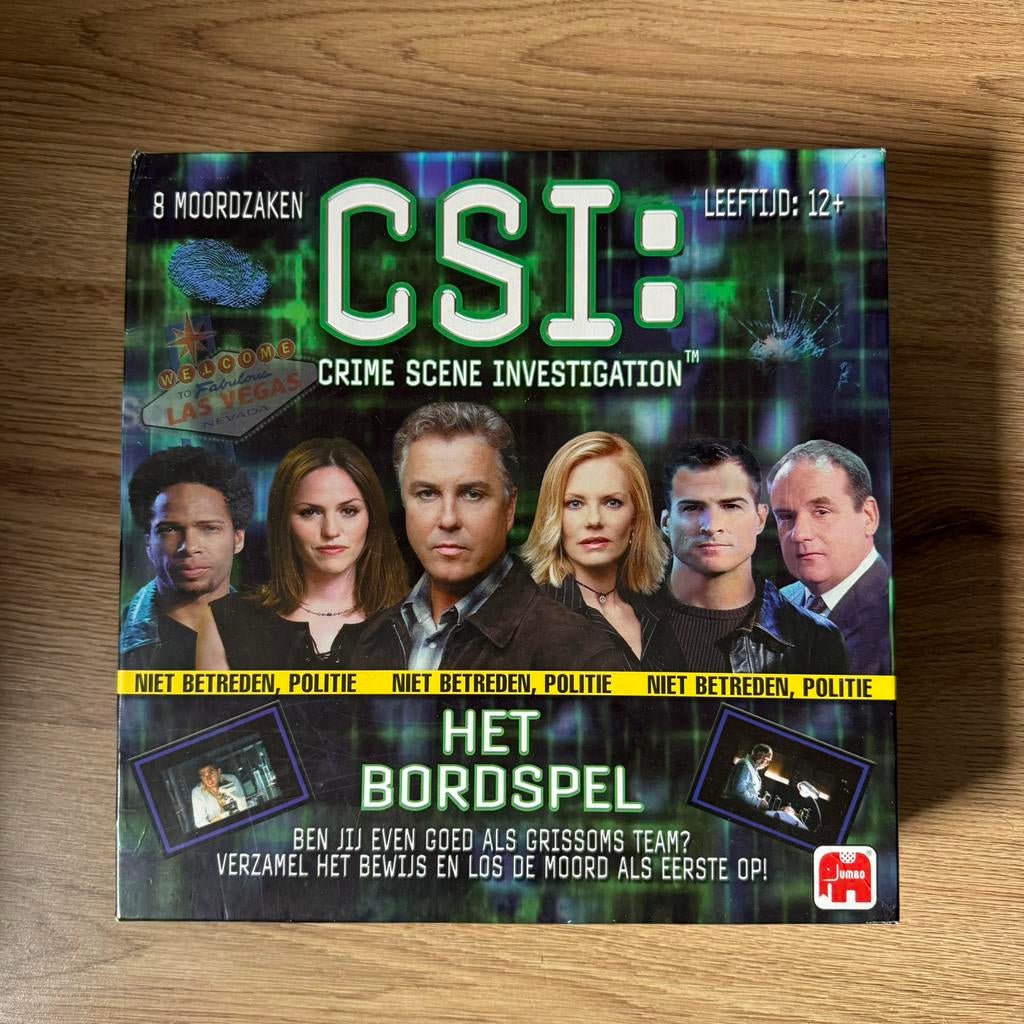 CSI Crime Scene Investigation Bordspel – Nieuw, Hobby en Vrije tijd, Gezelschapsspellen | Kaartspellen, Ophalen, Nieuw
