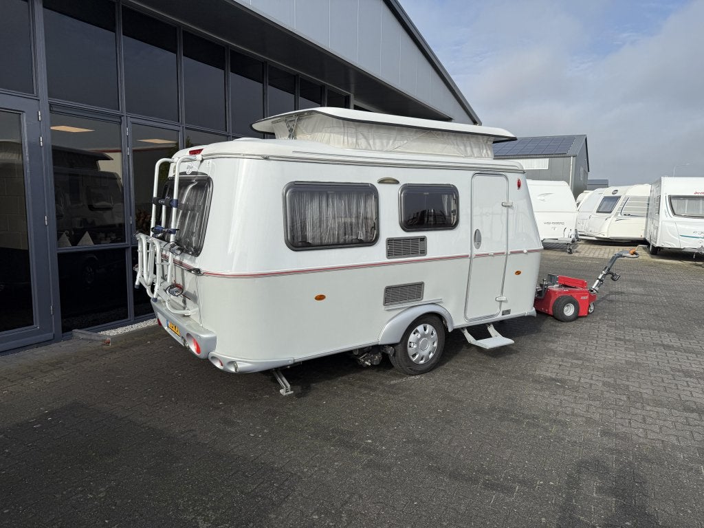 Eriba Touring Triton 430 GT Bed/Zit WC Zit 780KG Tent+Luifel, Dwarsbed, Bedrijf, Treinzit, 4 tot 5 meter