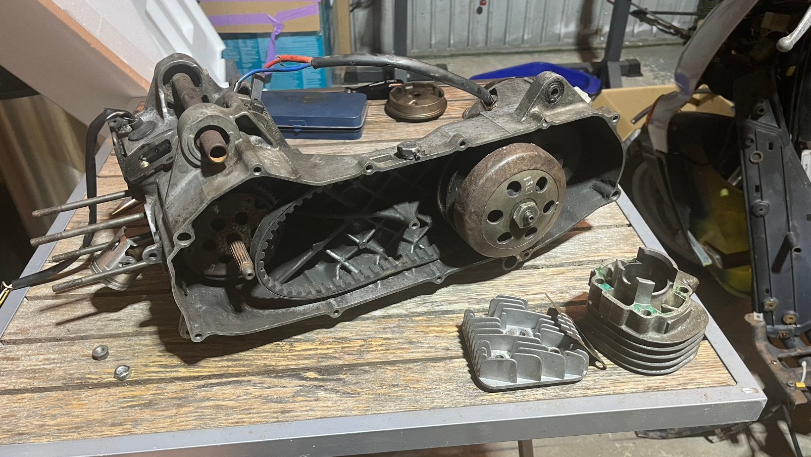 Minarelli horizontaal blok, Ophalen, Zo goed als nieuw, Blok, Yamaha