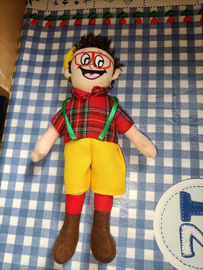 Camping De Kleine Wolf Ommen knuffel 28 cm groot, Ophalen of Verzenden, Zo goed als nieuw, Overige typen