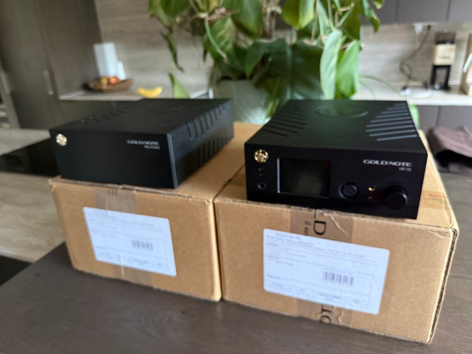 Gold note hp-10 set hoofdtelefoonversterker, Audio, Tv en Foto, Overige merken, Info@goldnote.com, Zo goed als nieuw, Gold note