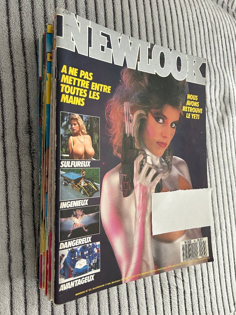 12 Newlook Magazines (Playboy) + 3D brillletje + kalender ++, Verzamelen, Tijdschriften, Kranten en Knipsels, Tijdschrift, Buitenland