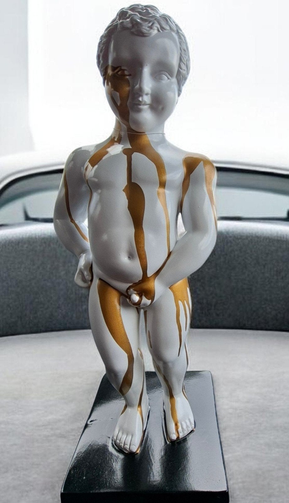 manneken pis beeld nieuw, Ophalen, Kunststof