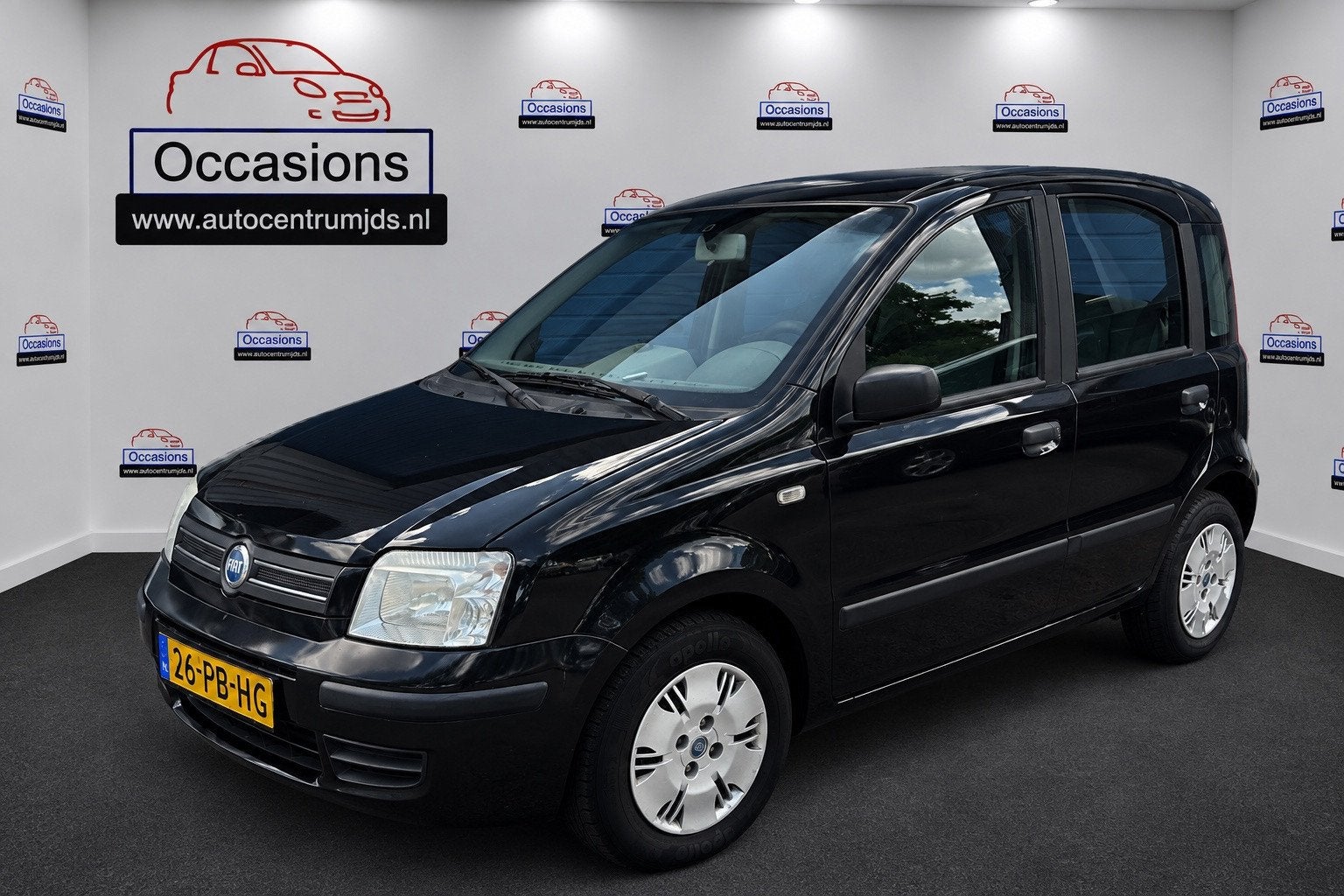Fiat Panda 1.2 Dynamic, Voorwielaandrijving, Stof, Gebruikt, Zwart