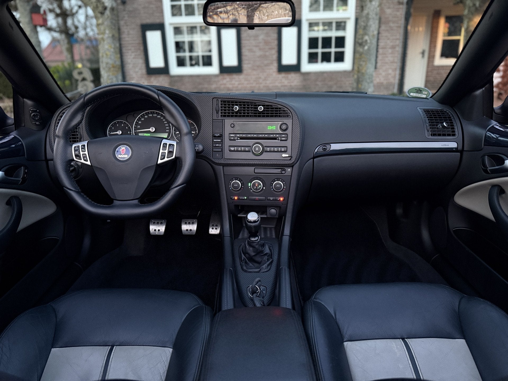 Saab 9-3 Cabrio 2.0 T Aero l 210pk l Facelift l Uitzonderlij, Auto's, Saab, Voorwielaandrijving, 1998 cc, Automatische klimaatregeling