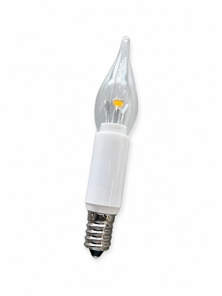 LED Miniflame-tip Bulb | 1.5W, 2700K, E14, Led-lamp, E14 (klein), Nieuw, Ophalen of Verzenden