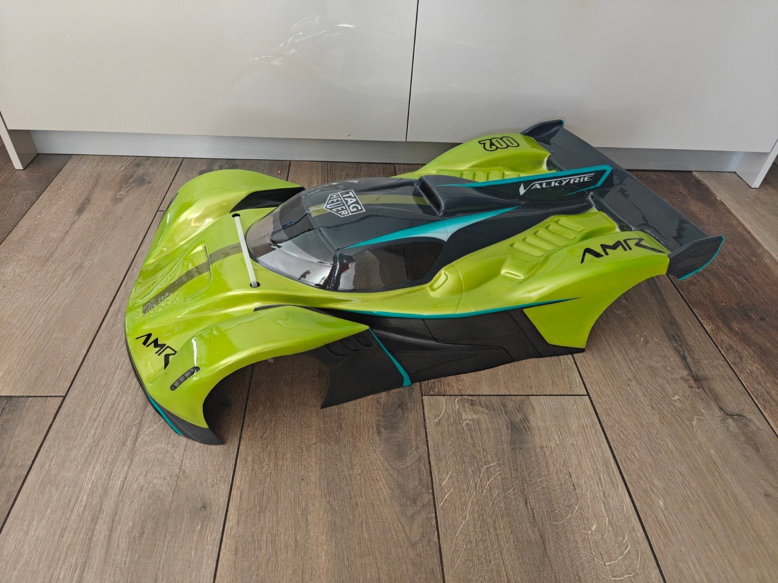 MCD XS5 Max Aston Martin Valkyrie Airbrushed Kap Nieuw, Nieuw, Onderdeel, Overige schalen, Overige typen