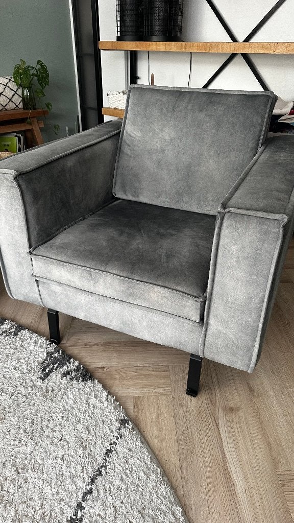 Fateuil, Ophalen, Minder dan 75 cm, Zo goed als nieuw, Stof