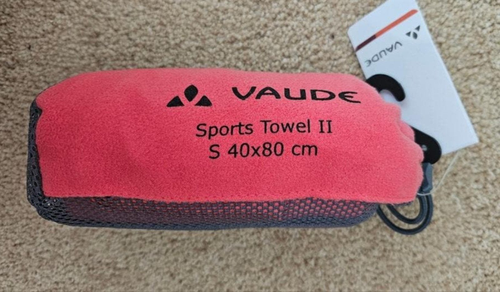 Nieuwe Vaude Sports Handdoek II S (40x80 cm) - Sneldrogend, Ophalen of Verzenden, Nieuw