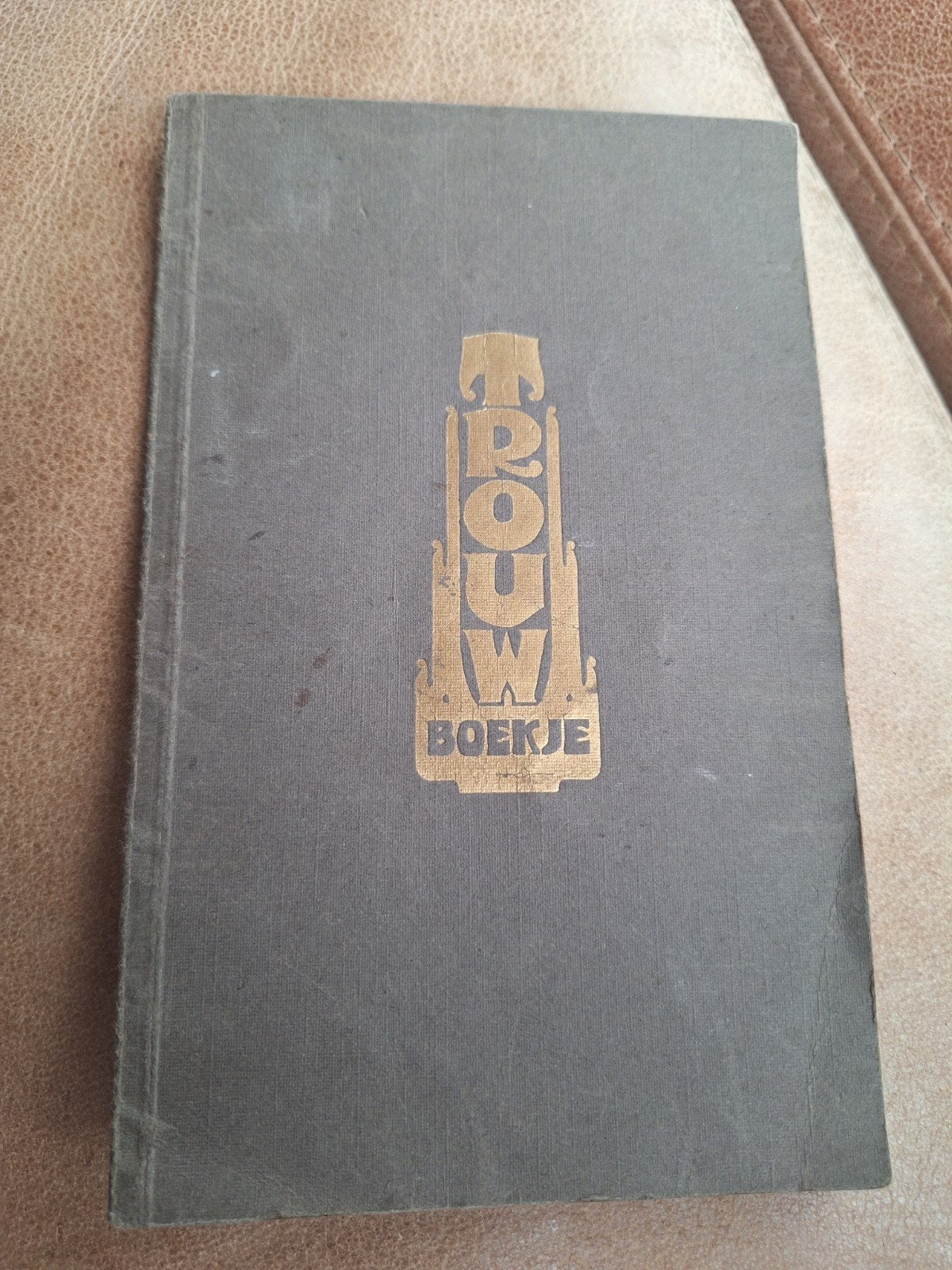 Trouwboekje 's-Gravenhage - Burgerlijke Stand (1930), Ophalen of Verzenden, 20e eeuw of later, Gelezen, Burgerlijke Stand 's-Gravenhage