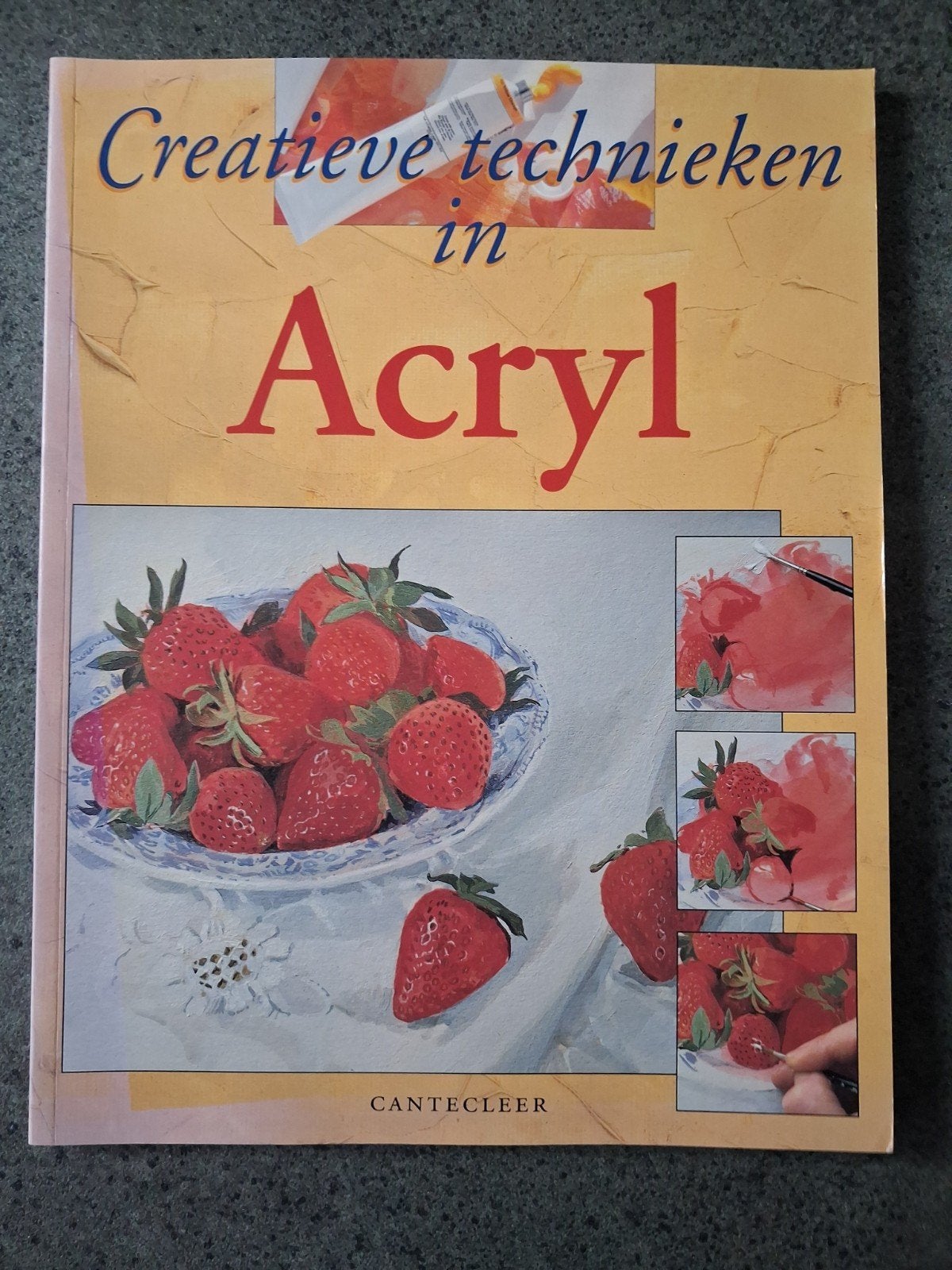 Creatieve technieken in acryl, Ophalen of Verzenden, Zo goed als nieuw, Cantecleer
