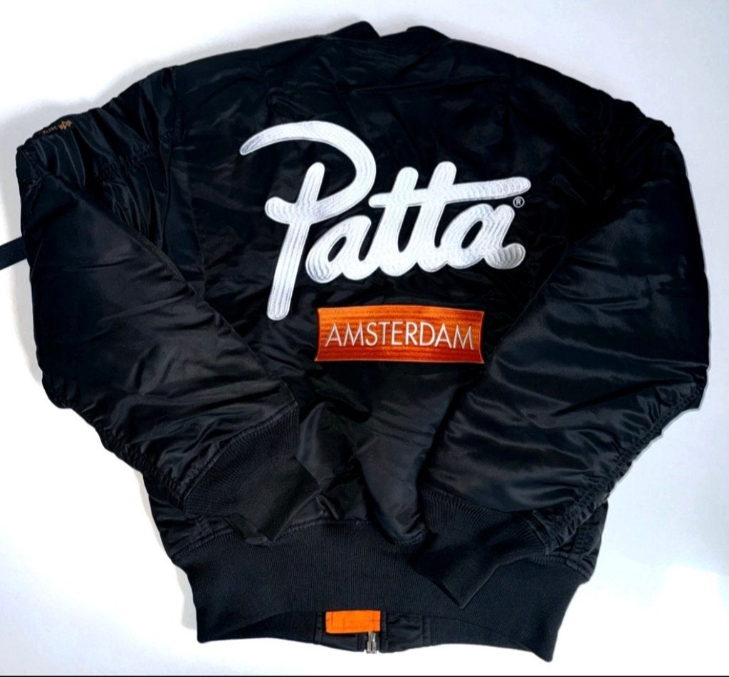 Patta Amsterdam x Alpha Industries USA, Zwart, Nieuw, Patta, Verzenden