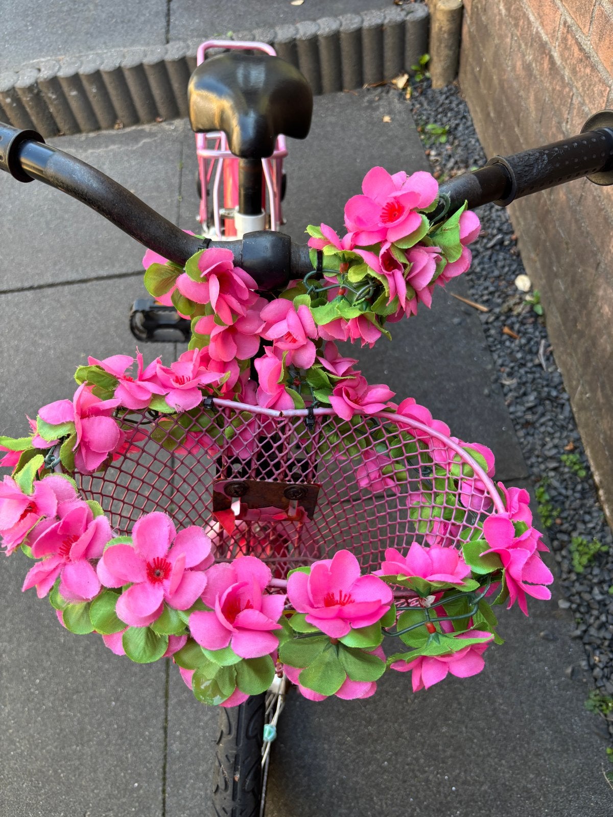 Batavus Koala kinderfiets 16 inch met mandje en bloemen, Ophalen, Gebruikt, Terugtraprem, 16 tot 20 inch