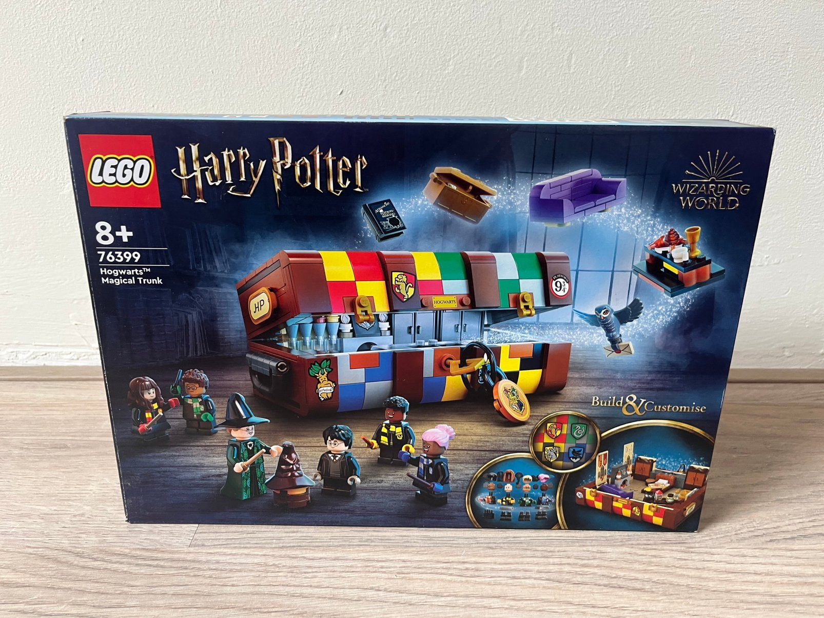 Lego 76399 - magische hutkoffer, Lego, Harry Potter, Ophalen of Verzenden, Zo goed als nieuw