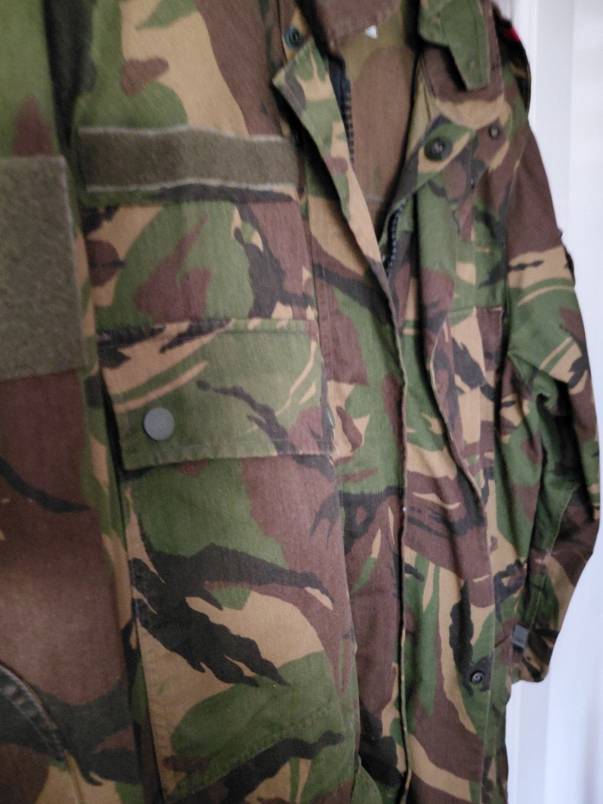 KLM Kleding Camouflage Jas - NATO Maat 8080/9600, Ophalen of Verzenden, Landmacht, Nederland, Kleding of Schoenen
