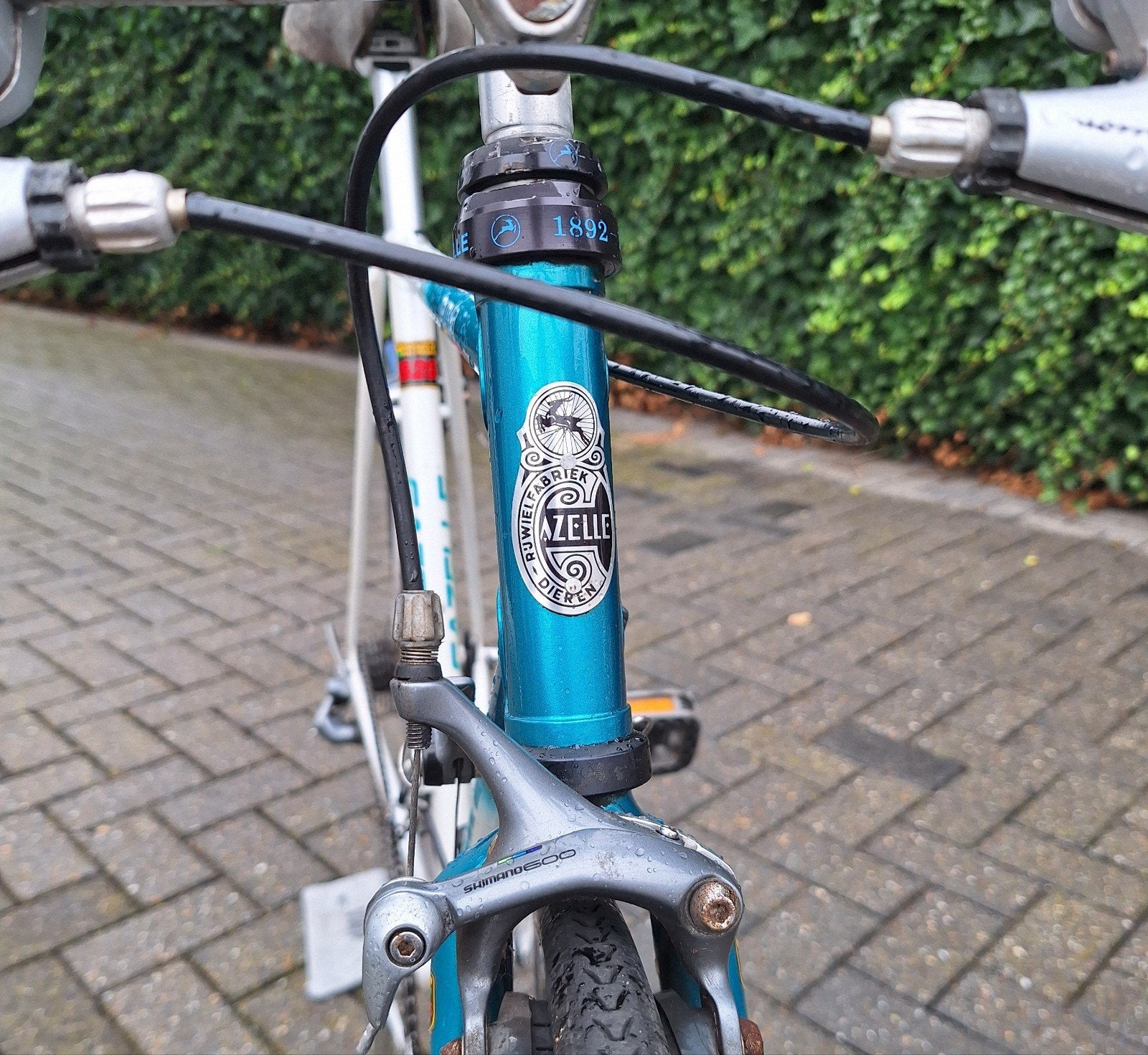 vintage gazelle formula race met prachtige race onderdelen, Ophalen, Jaren '60 of nieuwer, Velgrem, 55 tot 59 cm