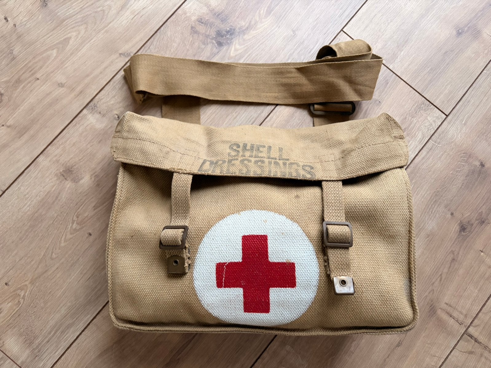 Ww2 Shell dressing bag, Ophalen of Verzenden, Landmacht, Engeland, Overige typen