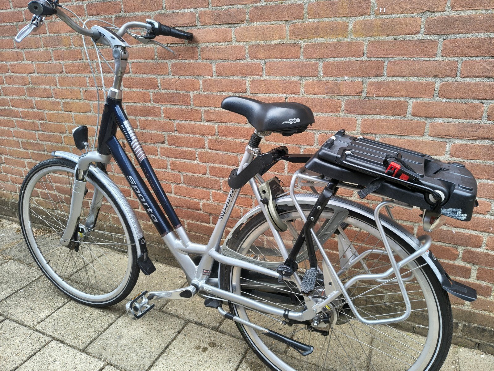 Sparta Paleo damesfiets 53 cm + kinderzitje achterop, Ophalen, Sparta, 53 tot 56 cm, Versnellingen