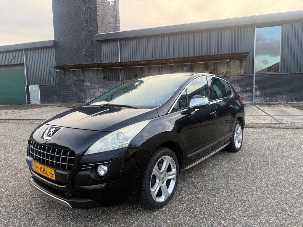 Peugeot 3008 1.6 THP GT 2010, Auto's, Euro 5, Gebruikt, Zwart, Zwart