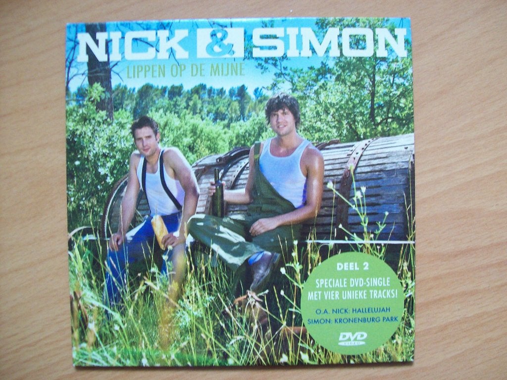Nick & Simon - Lippen Op De Mijne, Deel 2 (4-track) Kronenbu, Ophalen of Verzenden, Zo goed als nieuw, Nederlandstalig