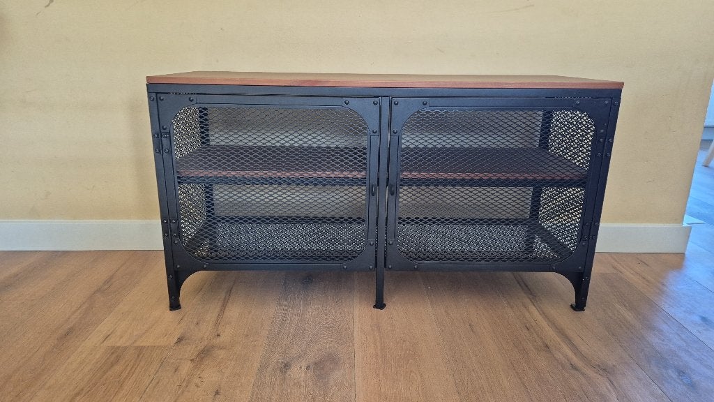 Fjällbo tv meubel 100 x 54 x 36 cm, Ophalen, Grenenhout, 100 tot 150 cm, Zo goed als nieuw