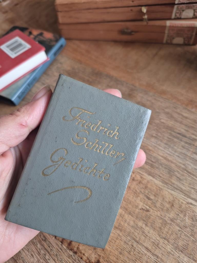 Friedrich Schiller Gedichte - Miniatuur Boekje, Ophalen of Verzenden, Gelezen, Friedrich Schiller, Eén auteur