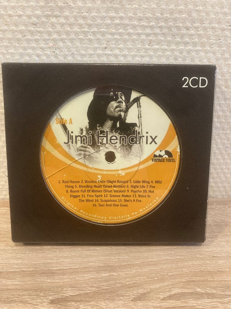 Jimi Hendrix - feel the groove 2CD slipcase vintage vinyl, Cd's en Dvd's, Ophalen of Verzenden, Zo goed als nieuw, Poprock, Boxset