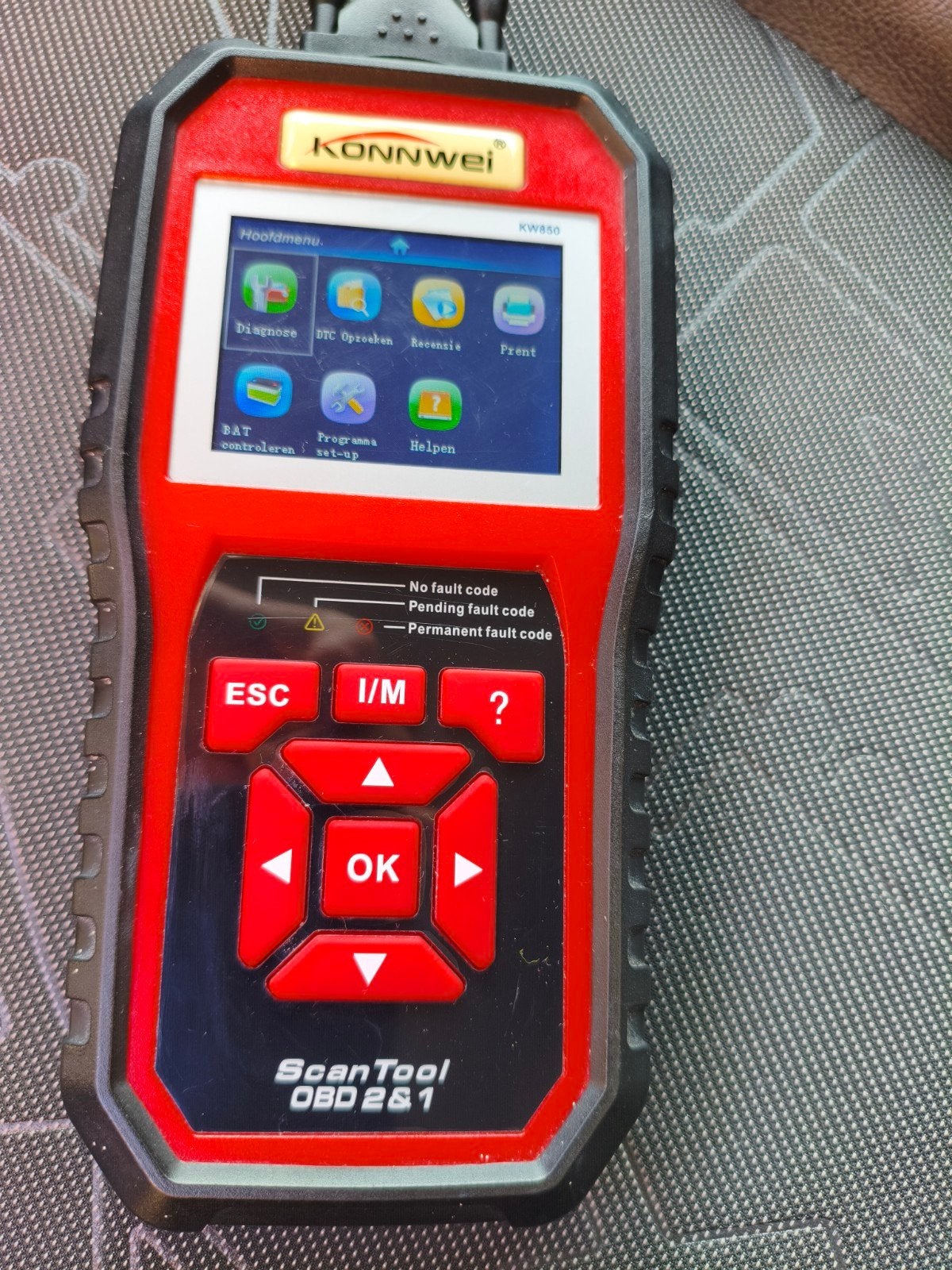 Konnwei kw850 obd2 scanner, Ophalen of Verzenden, Zo goed als nieuw