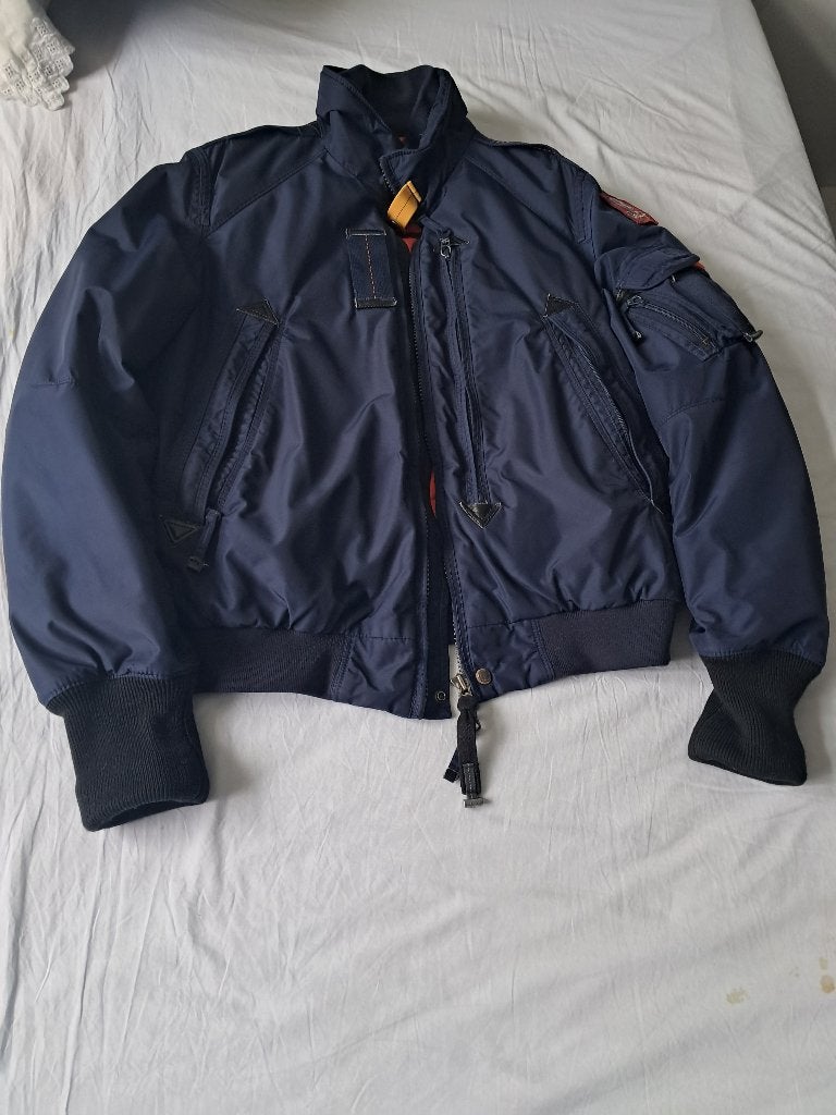Te koop parajumper winterjas heren, Kleding | Heren, Ophalen, Gedragen, Maat 48/50 (M), Blauw