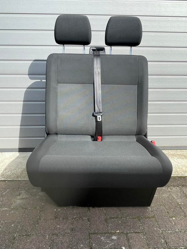 Vw Transporter T5 T6 Bijrijdersbank Bank Zetel Double Grid, Auto-onderdelen, Ophalen, Volkswagen