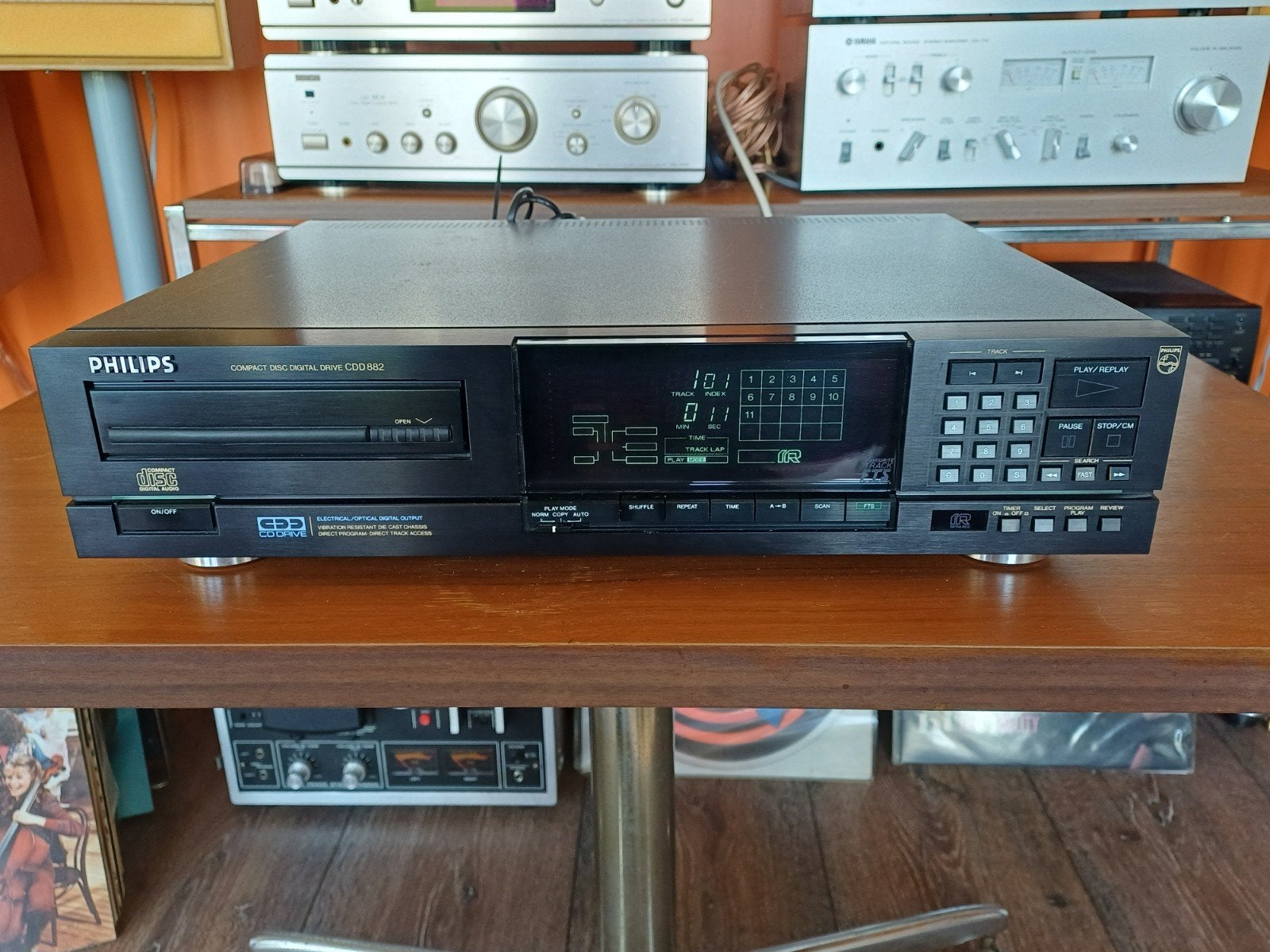 Philips CDD 882 CD Speler Digital Drive, Ophalen, Gebruikt, Philips