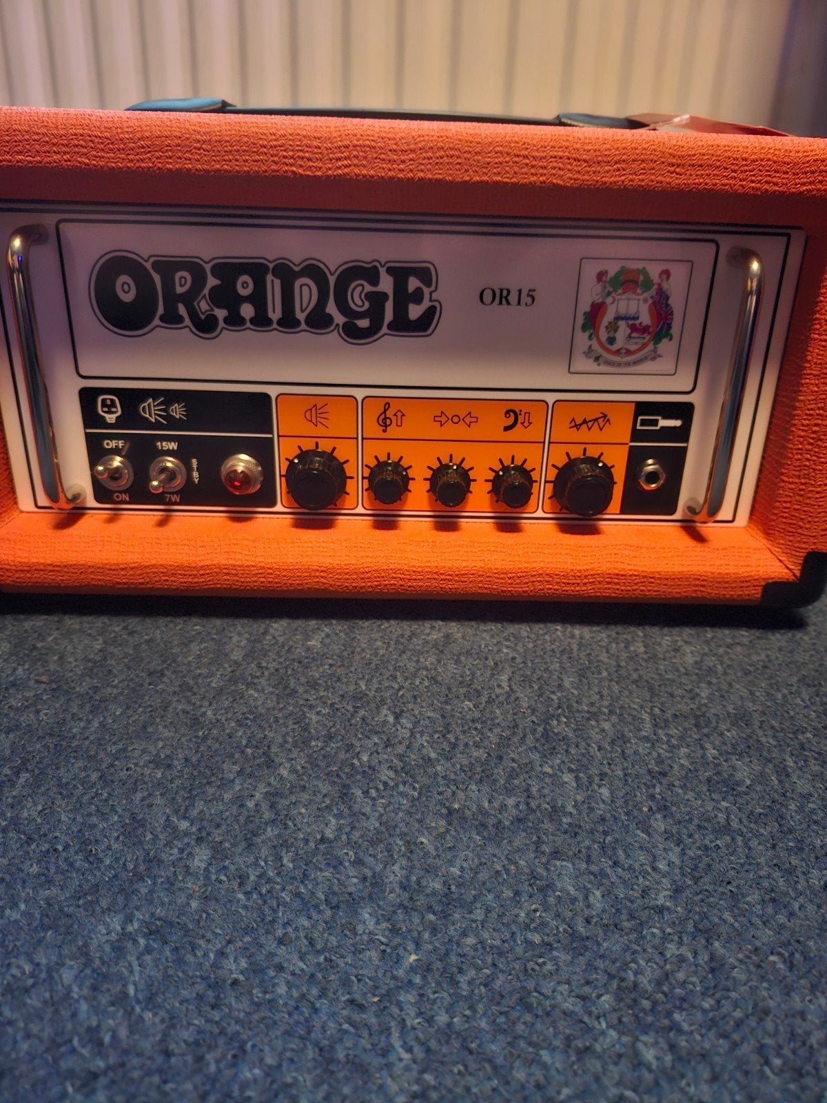 Orange OR 15 buizenversterker, Muziek en Instrumenten, Versterkers | Bas en Gitaar, Ophalen of Verzenden, Zo goed als nieuw, Gitaar