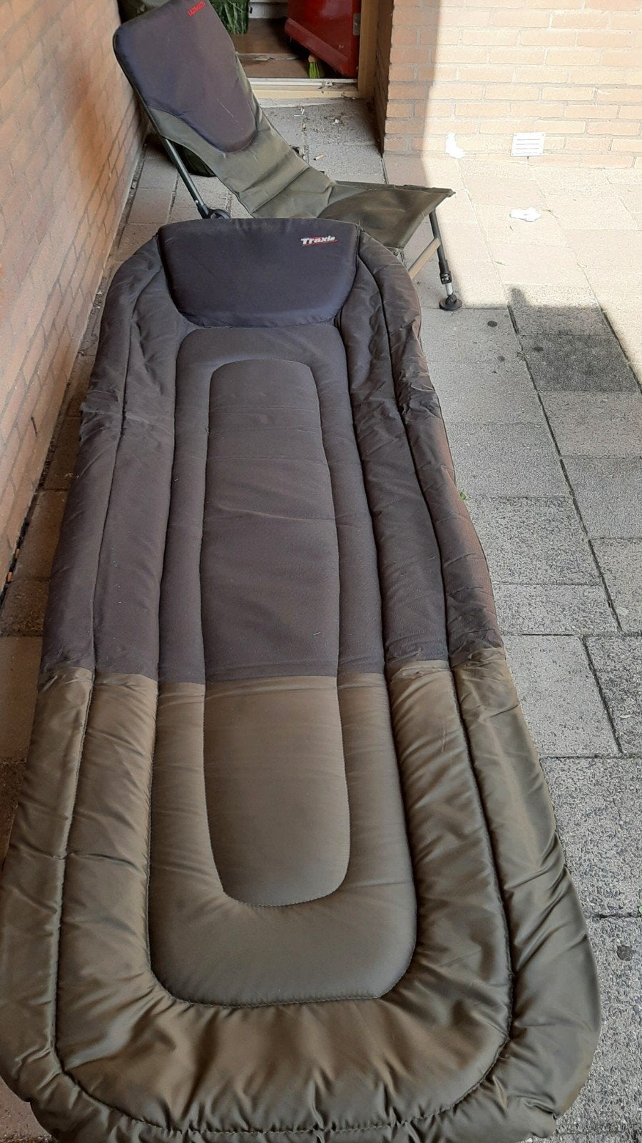 Campingstoel en stretcher set, Ophalen