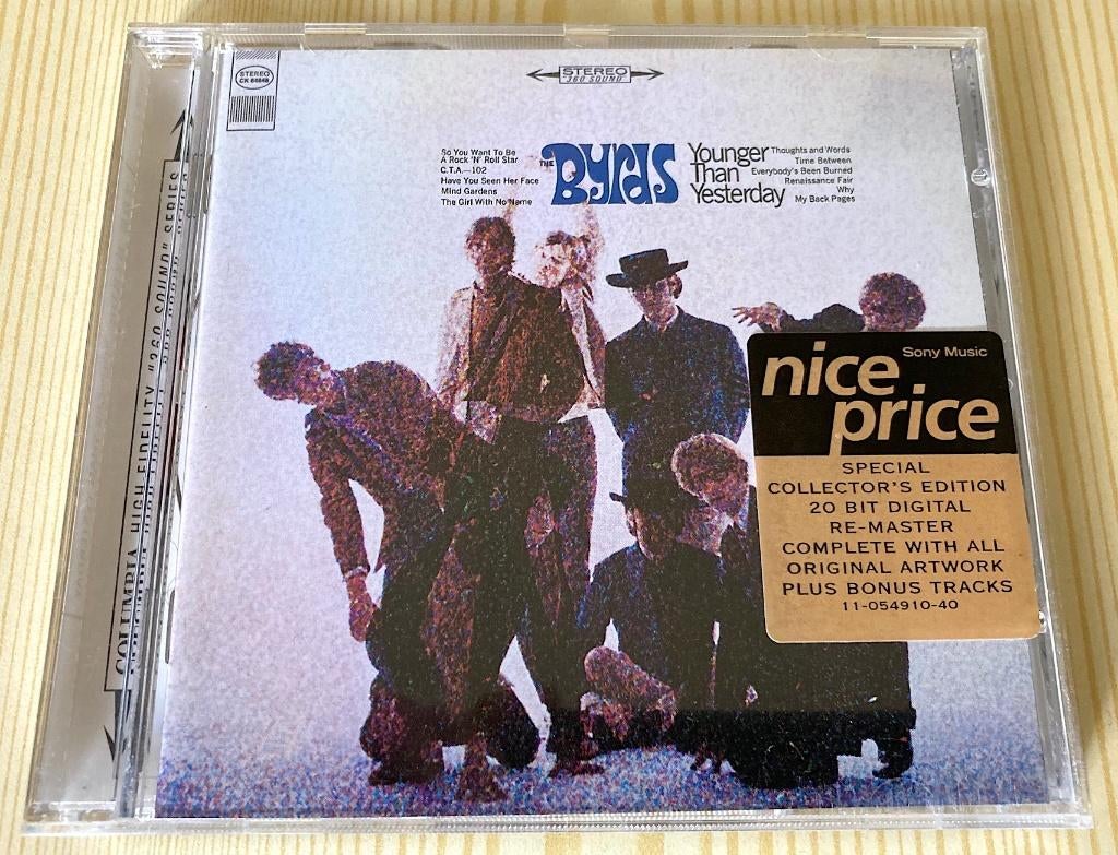 CD The Byrds - Younger Than Yesterday (Remastered), Ophalen, 1990 - 1999, Zo goed als nieuw