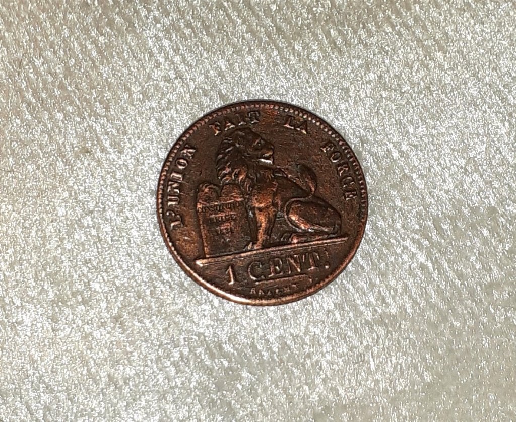 munt 1 centime 1870, Postzegels en Munten, Ophalen of Verzenden, Losse munt