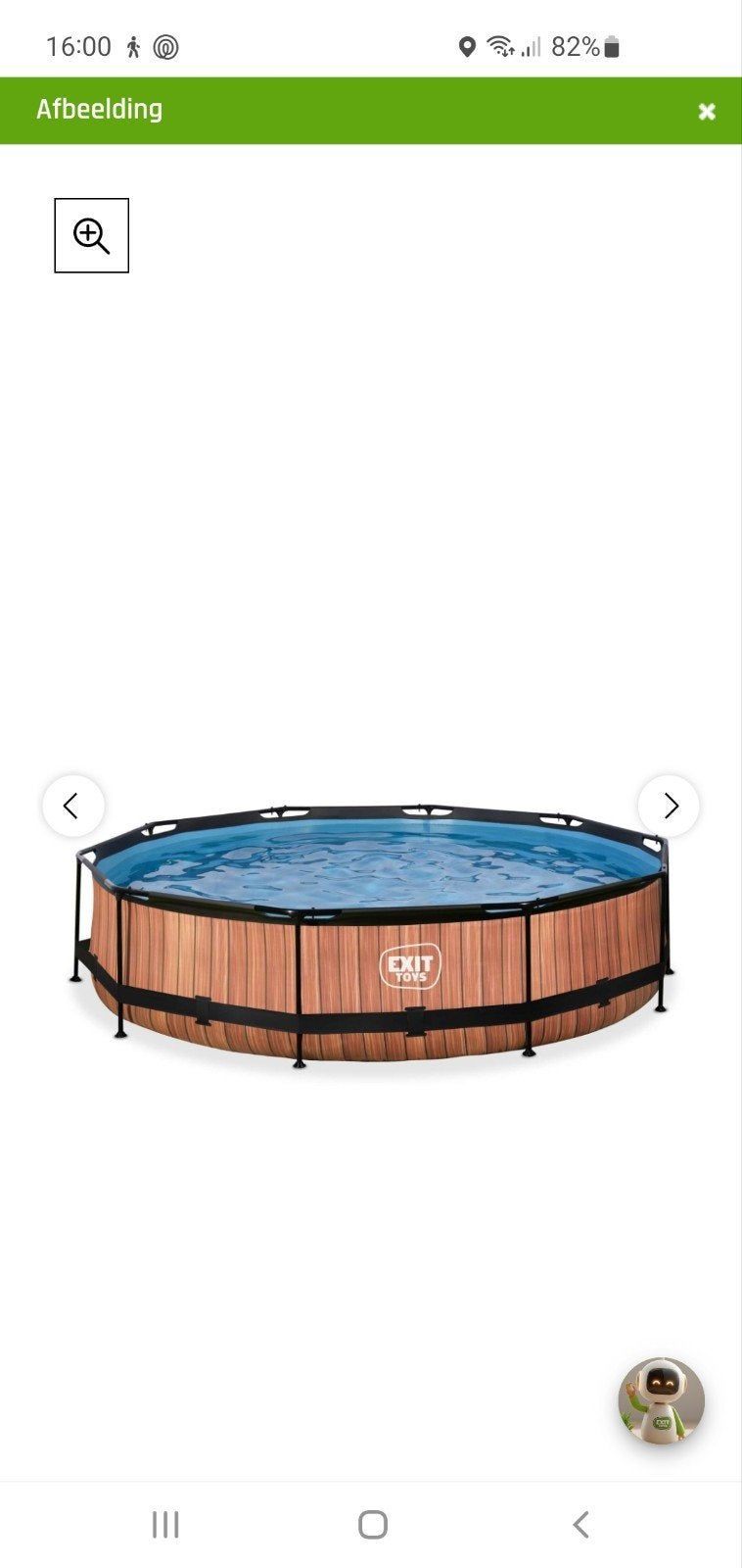 Zwembad exit Pool 360x76, Tuin en Terras, Zwembaden, Ophalen, Minder dan 80 cm, Rond, Opzetzwembad