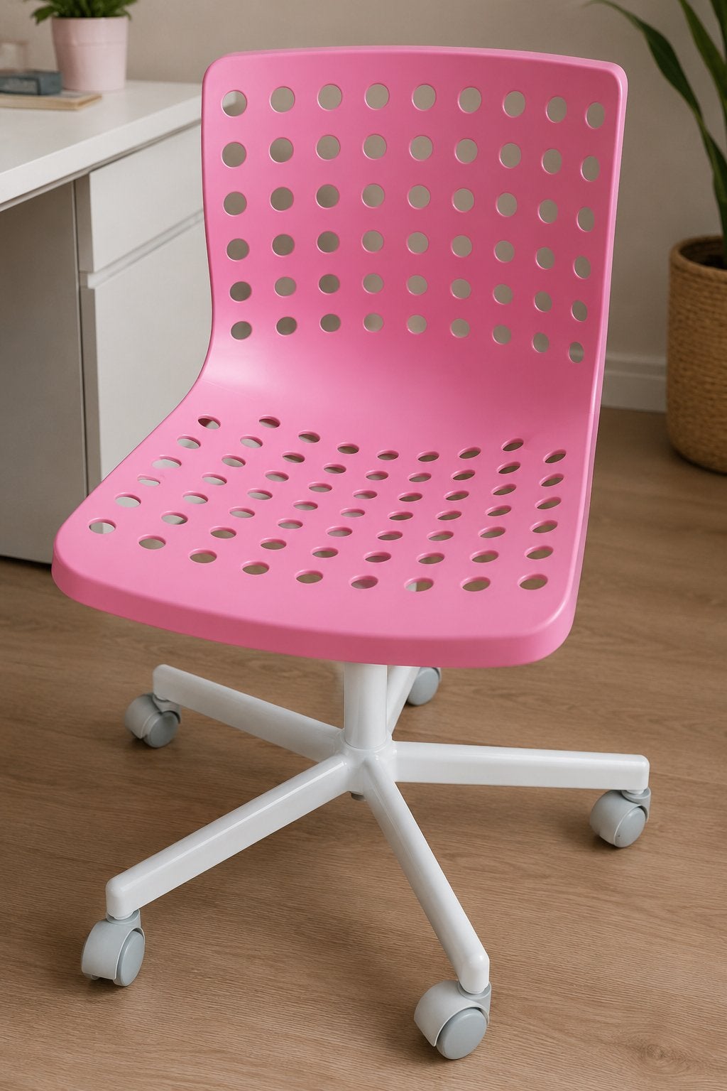 IKEA roze bureaustoel voor kinderen, Huis en Inrichting, Bureaustoelen, Ophalen, Gebruikt, Roze, Bureaustoel