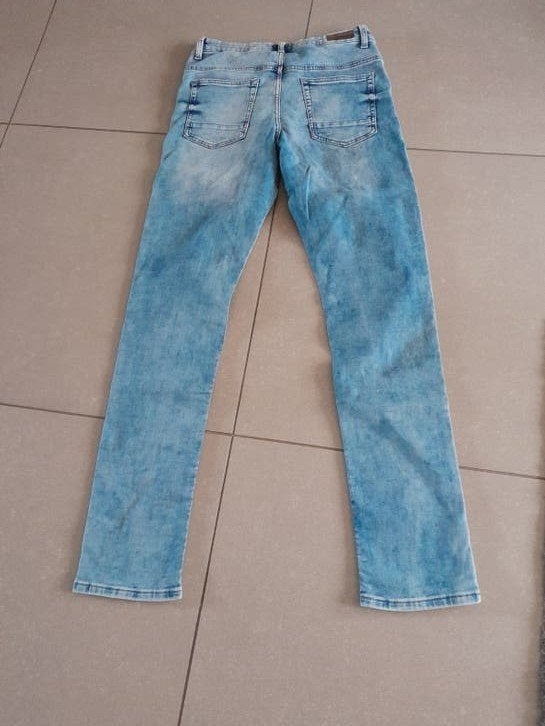 Slim fit jeans maat 182, Ophalen of Verzenden, Gedragen, Blauw, Overige jeansmaten