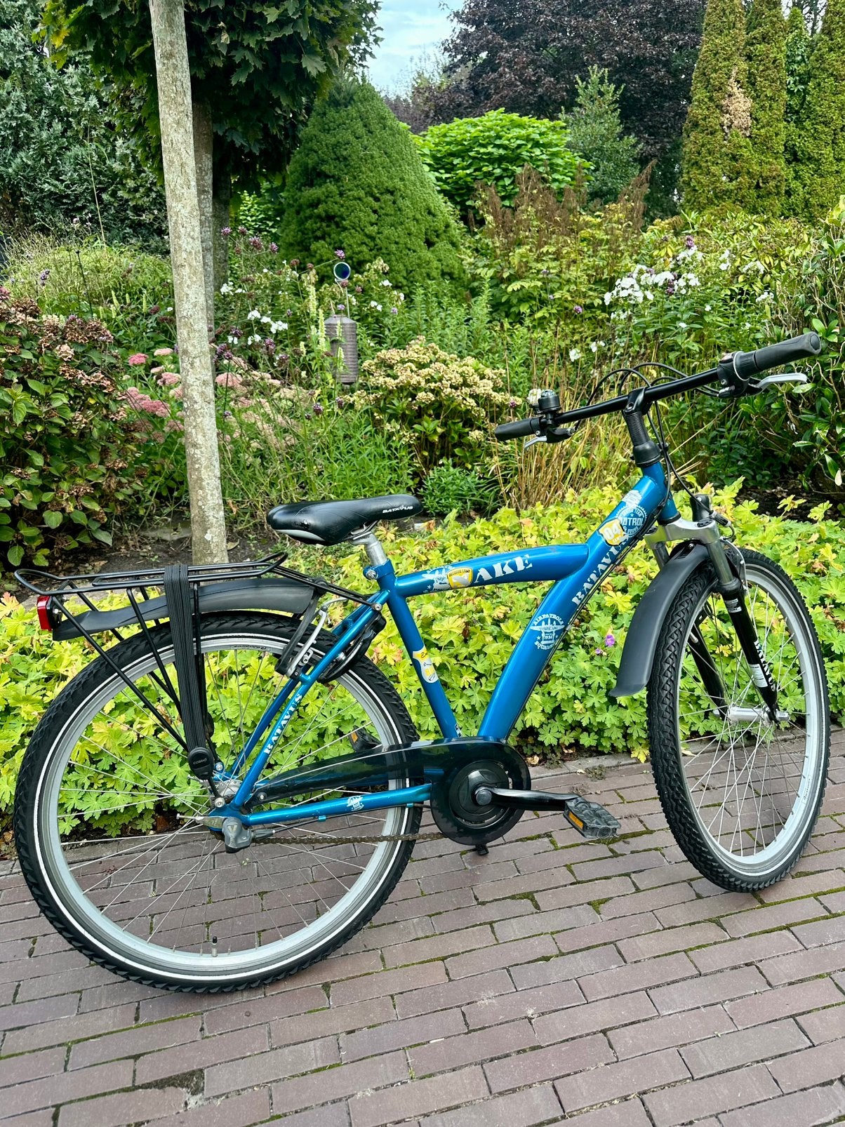 Fraaie stoere Batavus Snake J26 3V, Terugtraprem, Gebruikt, Versnellingen, Ophalen