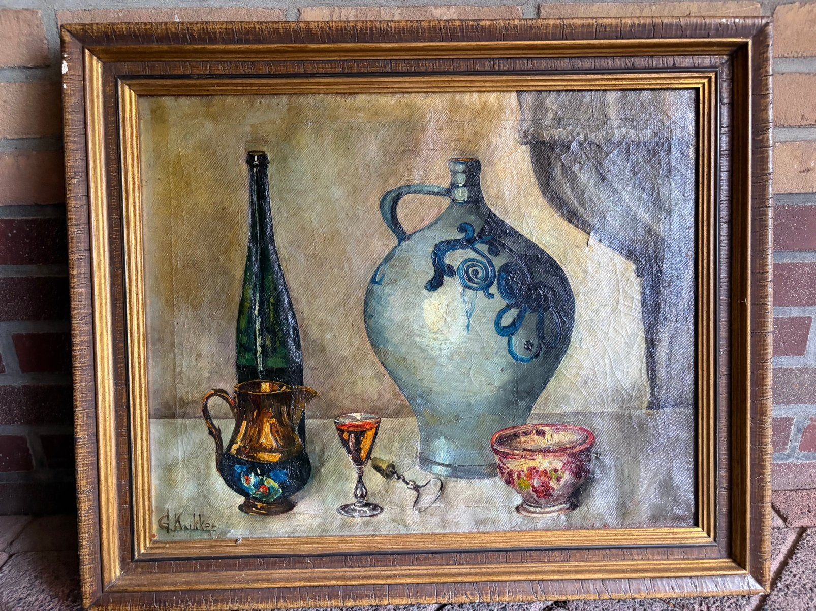 Schilderij uit plus/min 1930, Ophalen