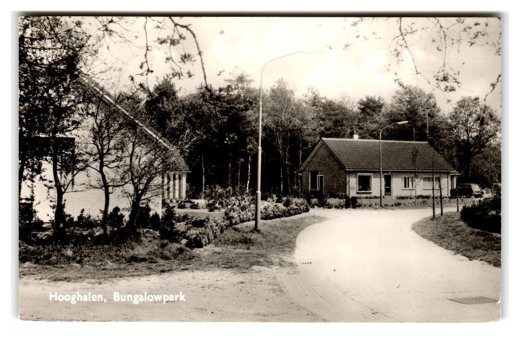 Hooghalen, Bungalowpark, Verzenden, 1960 tot 1980, Gelopen, Drenthe