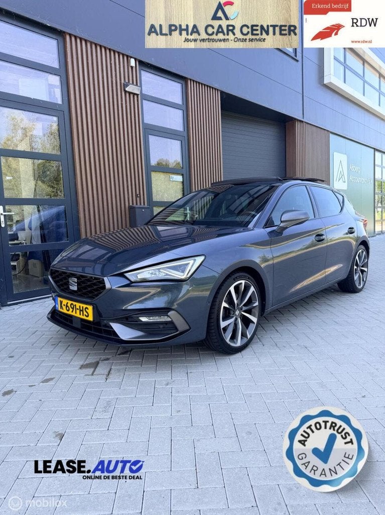 Seat Leon 1.0 TSI FR Line PANO/SFEER/LEER/NAP/GARANTIE, Auto's, Seat, Voorwielaandrijving, Gebruikt, Leon, Origineel Nederlands