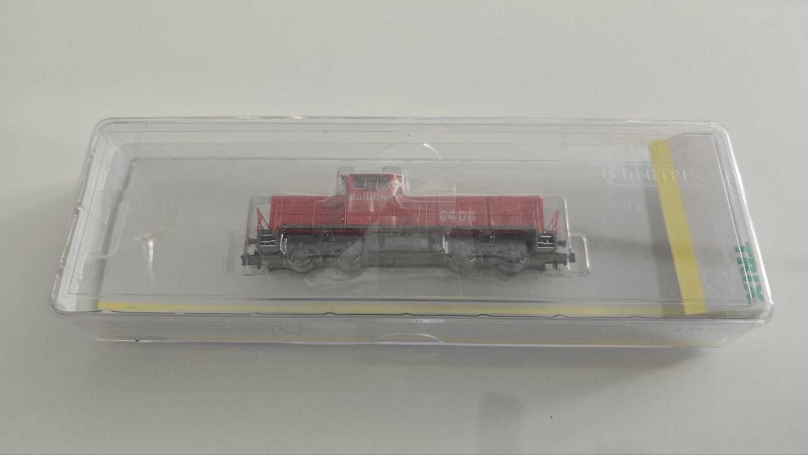Minitrix 12796 NS Diesel loc 6408 analoog, Trix, Analoog, Ophalen of Verzenden, Zo goed als nieuw