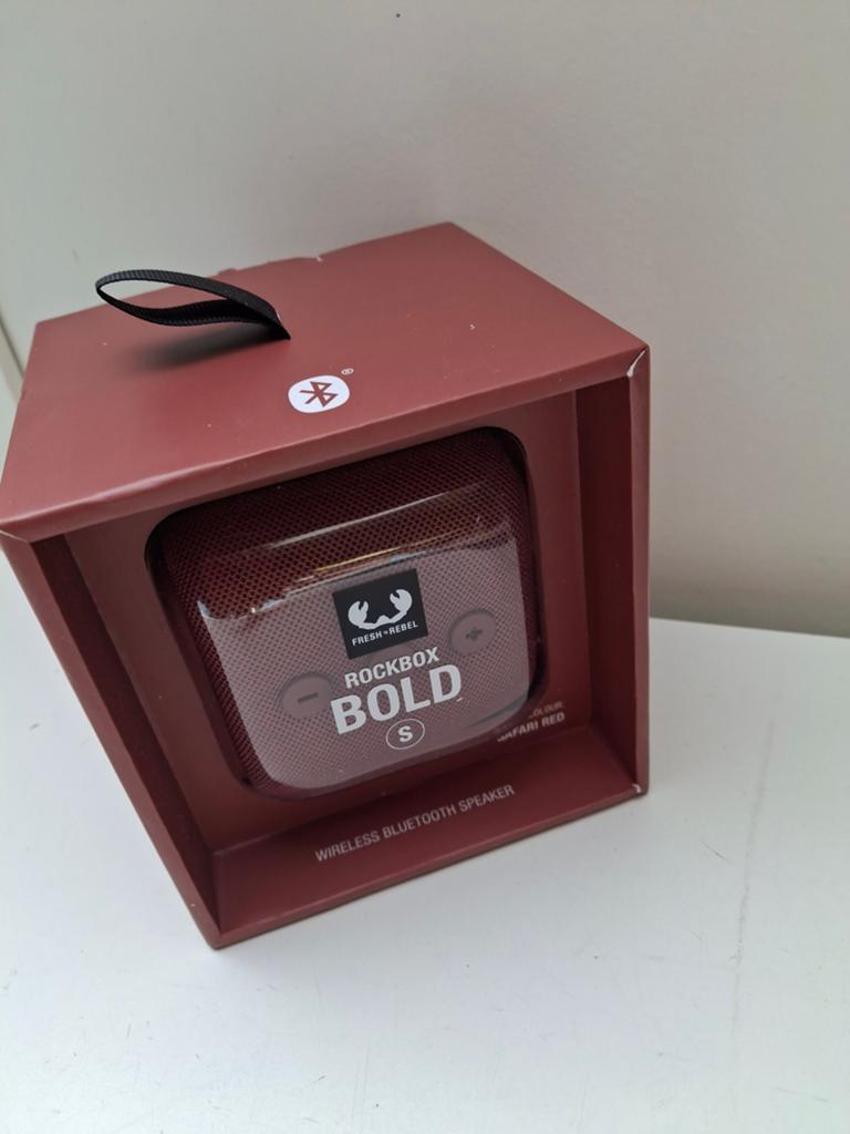 Fresh 'n Rebel Rockbox Bold S - Nieuw in doos (doos beschadi, Ophalen of Verzenden, Nieuw, Minder dan 60 watt, Overige typen