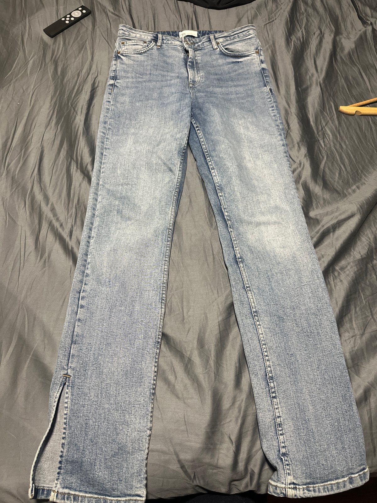 Zara jeans met split - W30 (confectie 38), Ophalen, Zo goed als nieuw, Blauw, W30 - W32 (confectie 38/40)