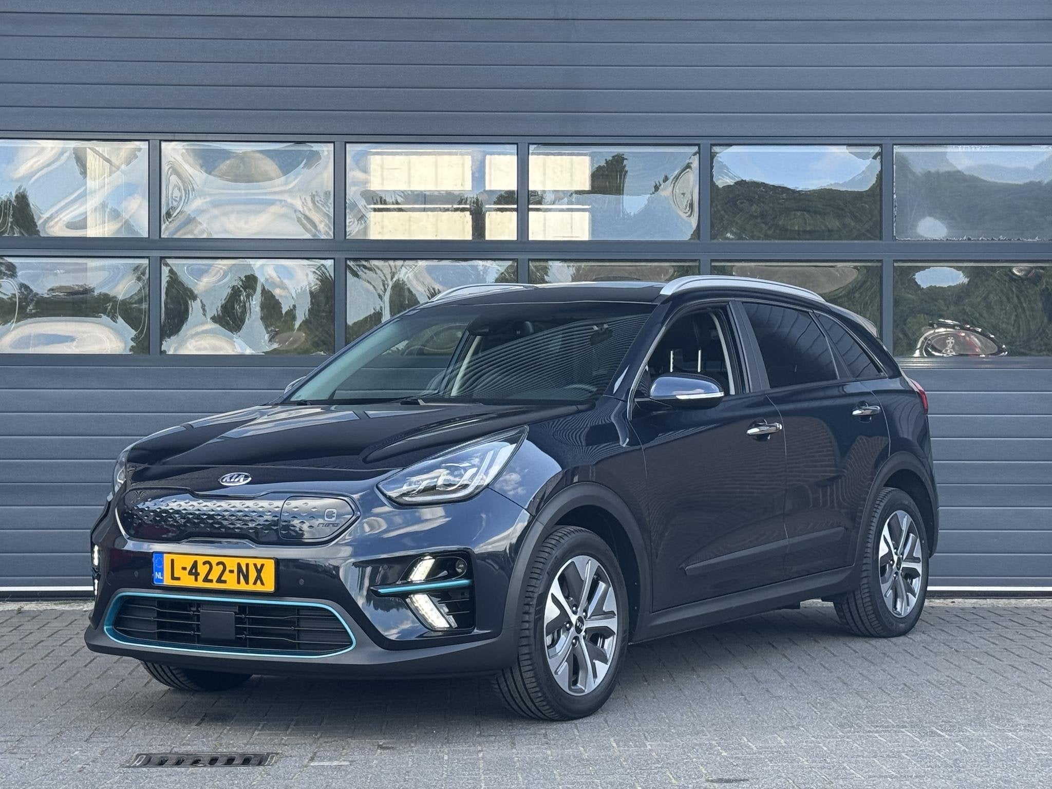 KIA E-NIRO DYNAMICPLUSLINE 64 kWh (100% SOH) I SCHUIF/KANTEL, Auto's, Gebruikt, Huisgarantie, 1712 kg, Met garantie (alle)