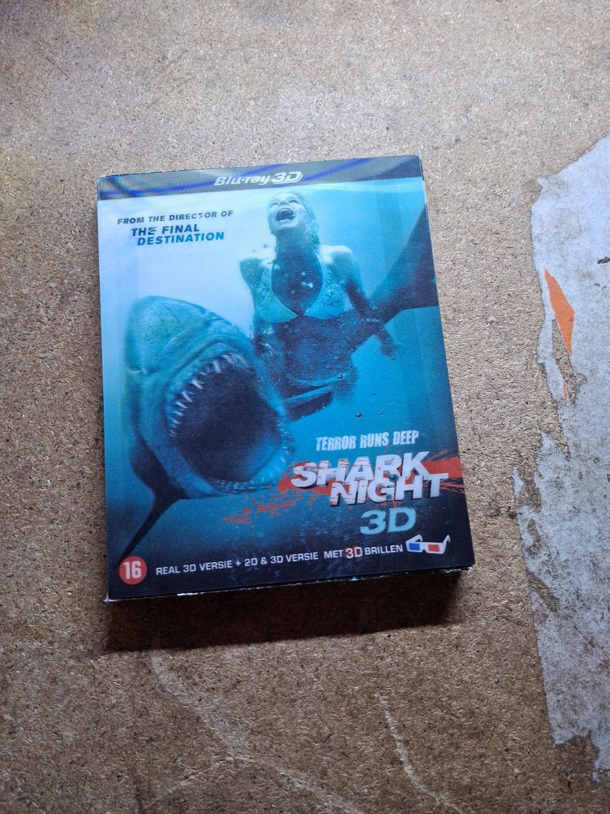 Shark Night 3D Blu-ray - Horrorfilm met 3D brillen, Horror, Inclusief extra's, Vanaf 16 jaar, Film