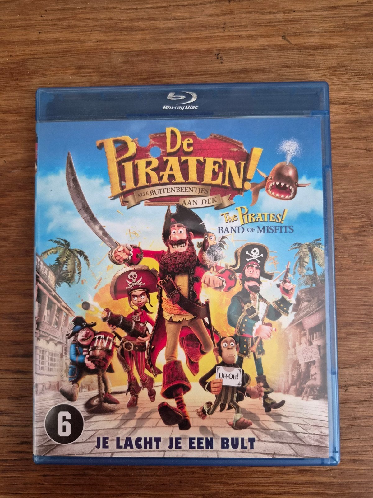 De Piraten! Alle Buitenbeentjes Aan Dek - Blu-ray, Gebruikt, Film, Ophalen of Verzenden, Nederlands