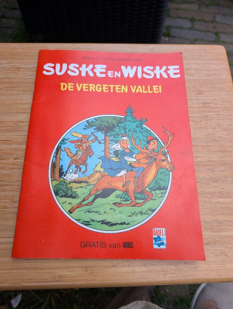 Suske en Wiske de vergeten vallei, Gelezen, Willy Vandersteen, Eén stripboek, Ophalen of Verzenden