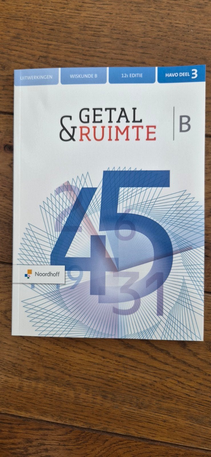 Getal & Ruimte Wiskunde B HAVO deel 3 12e editie, Ophalen of Verzenden, Zo goed als nieuw, HAVO, Wiskunde B